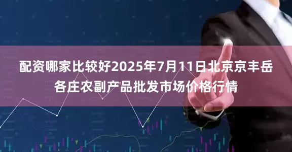 配资哪家比较好2025年7月11日北京京丰岳各庄农副产品批发市场价格行情
